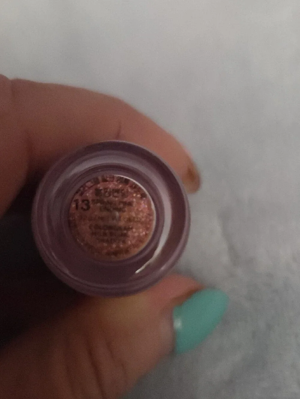 Milk Bling Shadow Lip Balm & Gloss - Brown NWOT